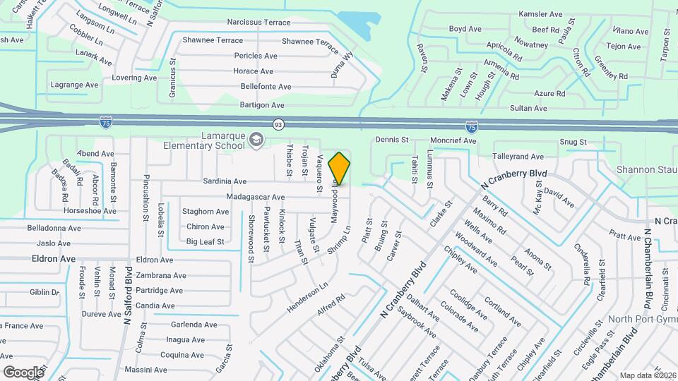 4434 Maywood Ln Map and Location Details