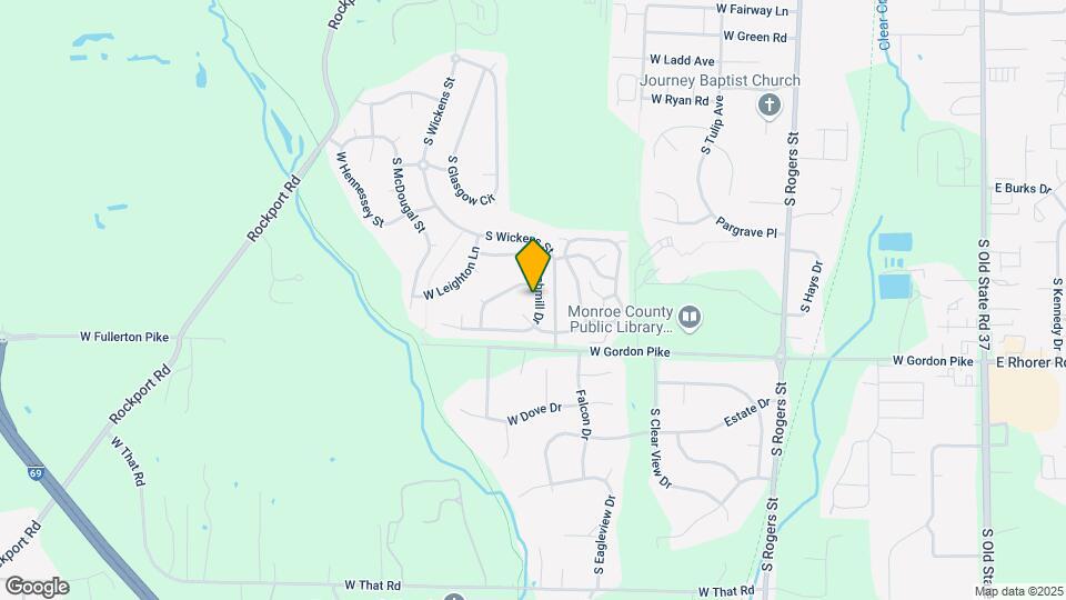 3878 S Bushmill Dr Map and Location Details