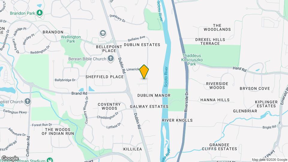 7455 Bellaire Ave Map and Location Details