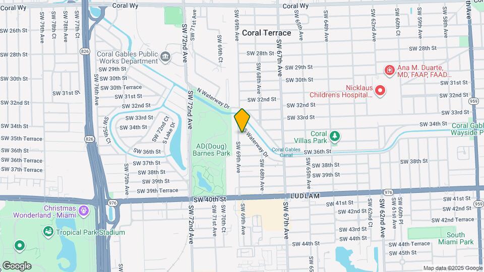 3425 SW 69th Ave Map and Location Details