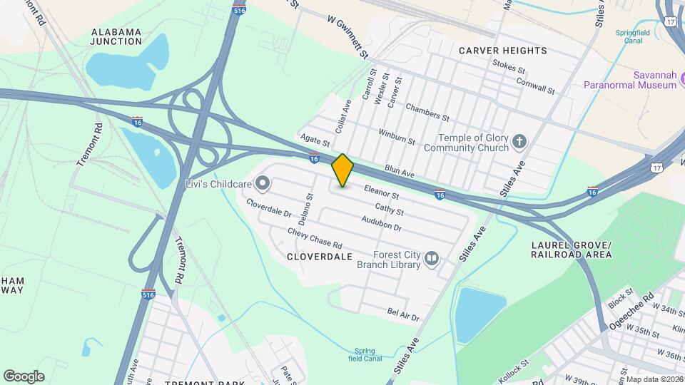 1524 Cathy St Map and Location Details