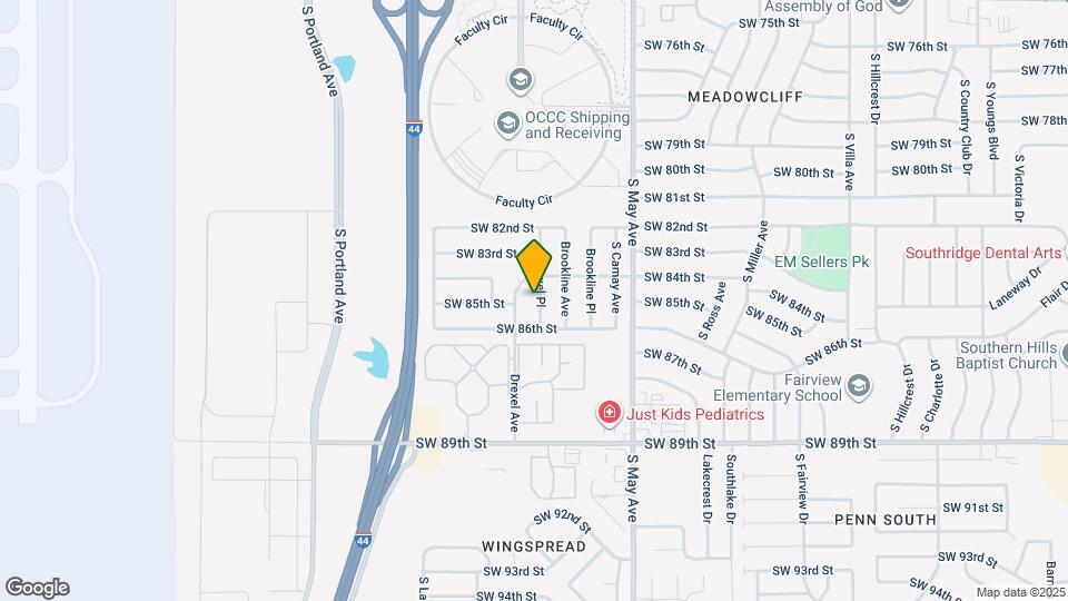 8511 S Drexel Pl Map and Location Details