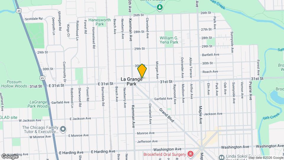 1303 E 31st St Map and Location Details