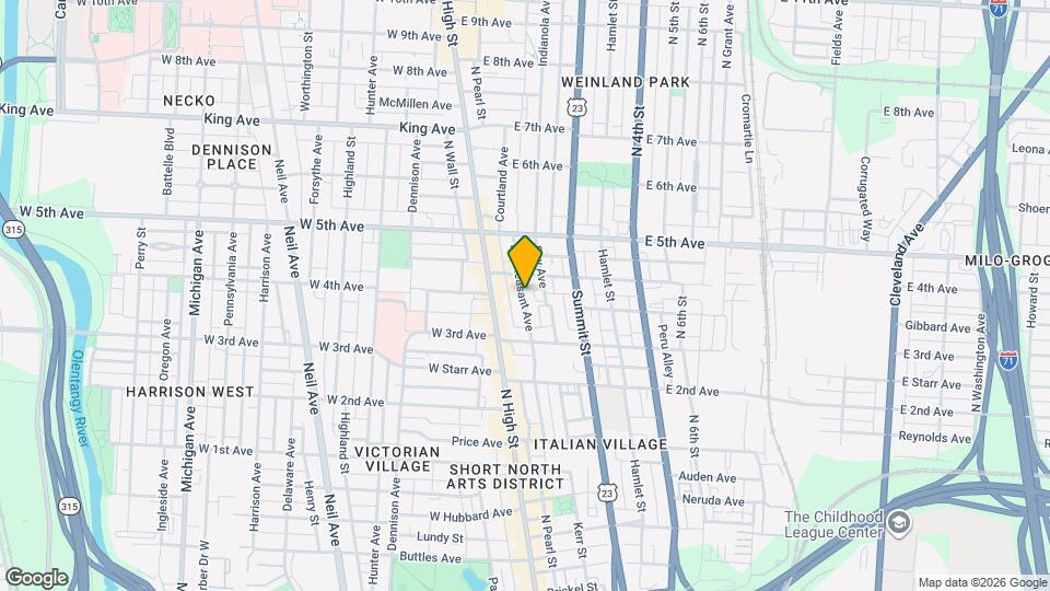 1116 Mount Pleasant Ave, Unit 1116 Mount Pleasant Map and Location Details