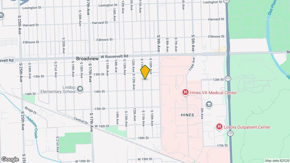 2325 S 11th Ave Map and Location Details