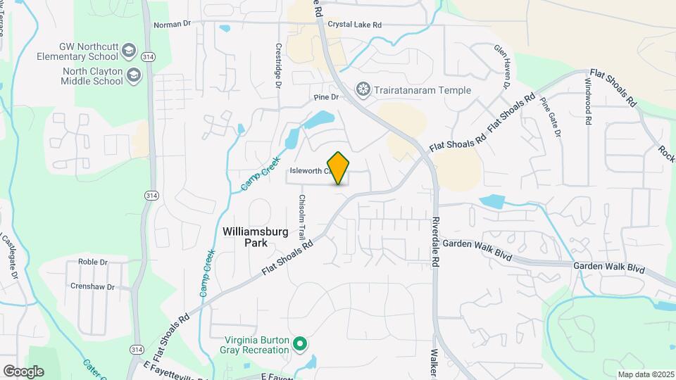 1621 Isleworth Cir Map and Location Details