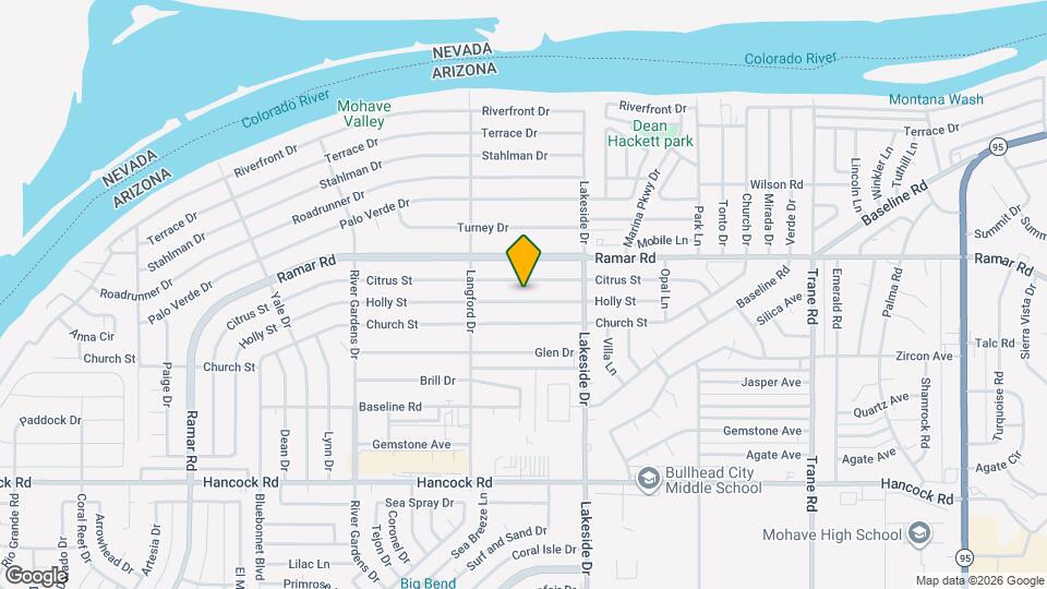 931 Holly St Map and Location Details