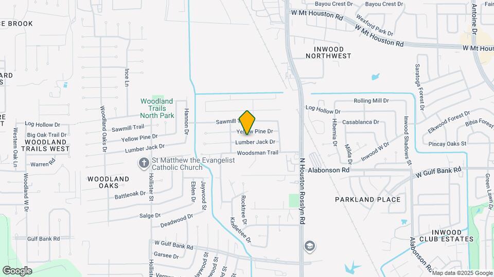 7210 Lumber Jack Dr Map and Location Details