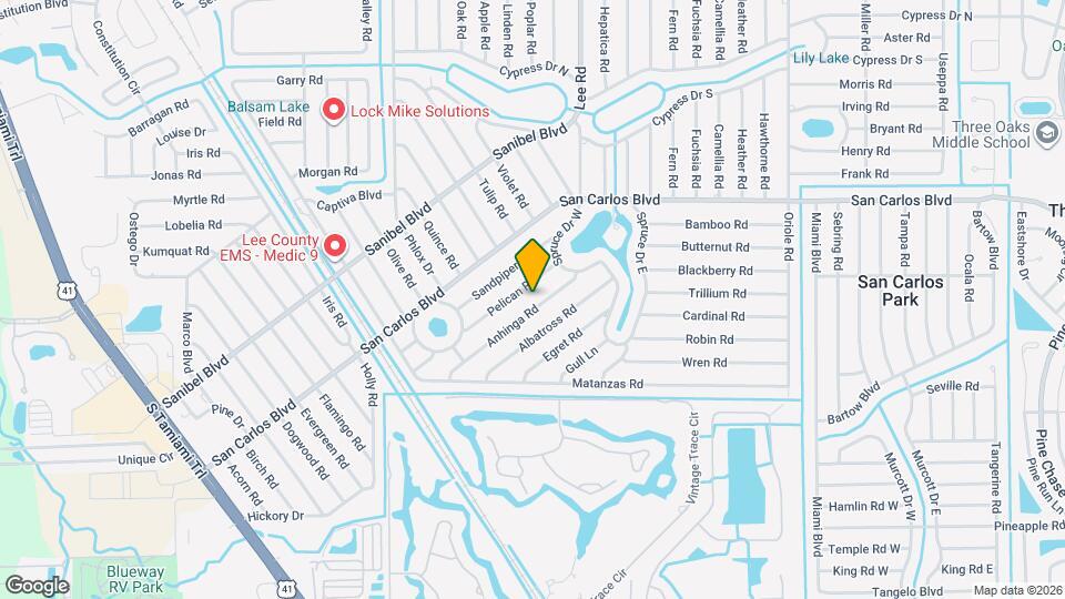8149 Anhinga Rd Mapa y Detalles de la Ubicación