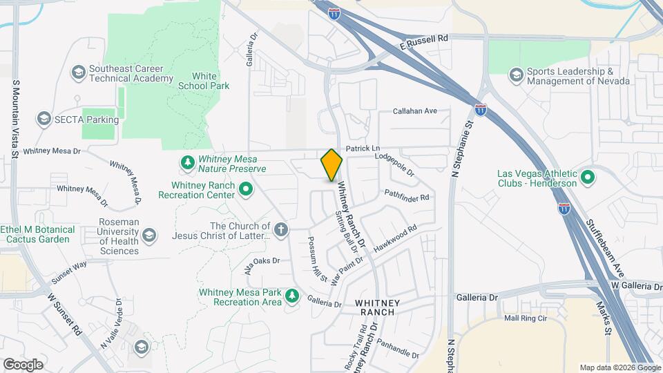 1512 Spreading Oak Dr Mapa y Detalles de la Ubicación