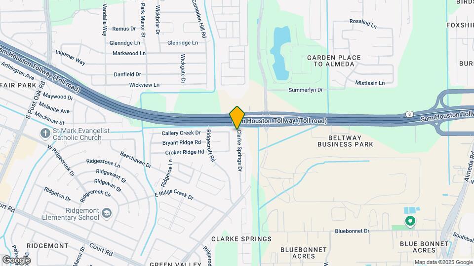 Clarke Springs Rental Community Map and Location Details