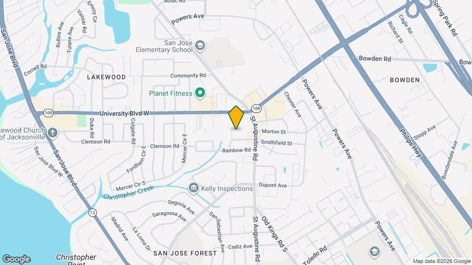 6057 Fleetwood Rd Map and Location Details