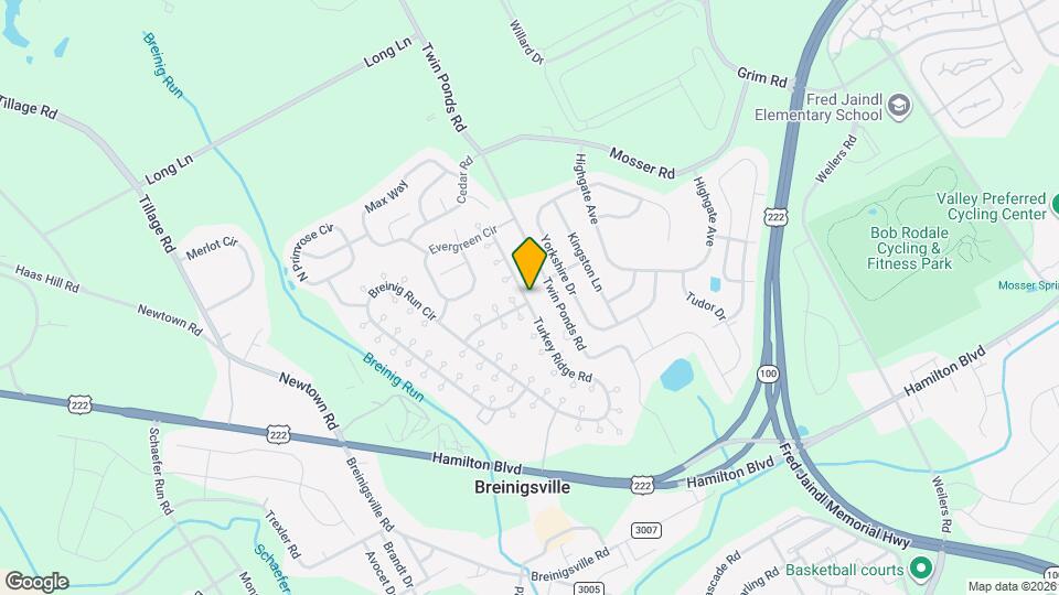 8835 Turkey Ridge Rd Map and Location Details