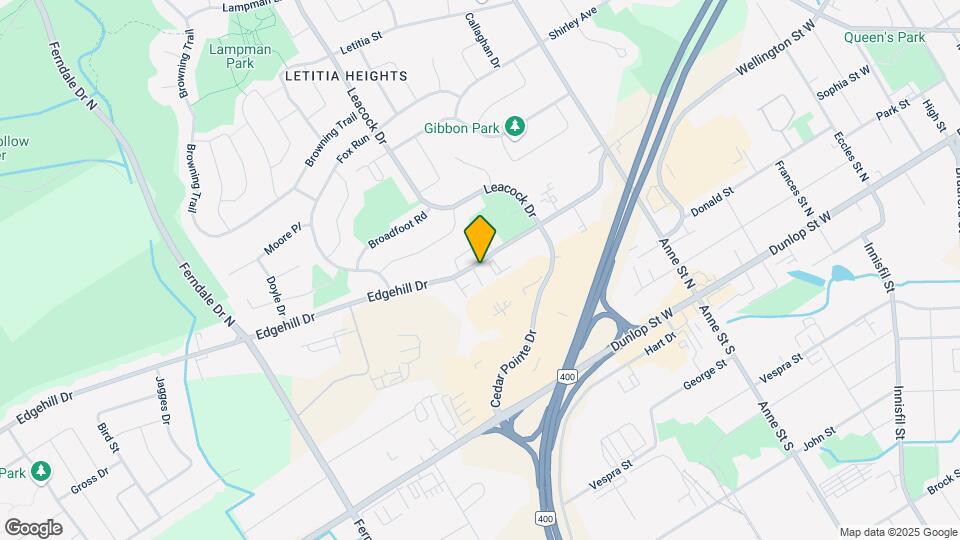 163 Edgehill Dr Map and Location Details