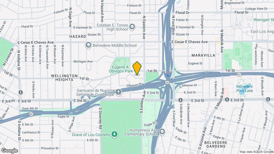 4243 Zaring St Map and Location Details