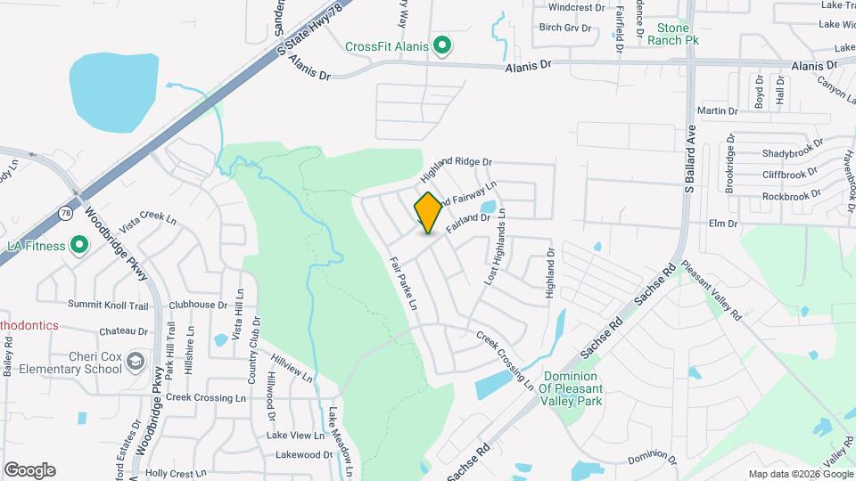 506 Fairland Dr Map and Location Details