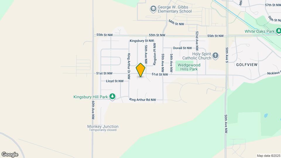 5072 Cannon Ln NW Map and Location Details