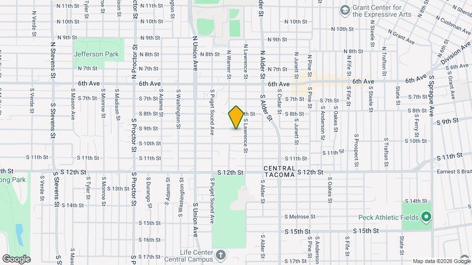 3318 S 9th St Mapa y Detalles de la Ubicación