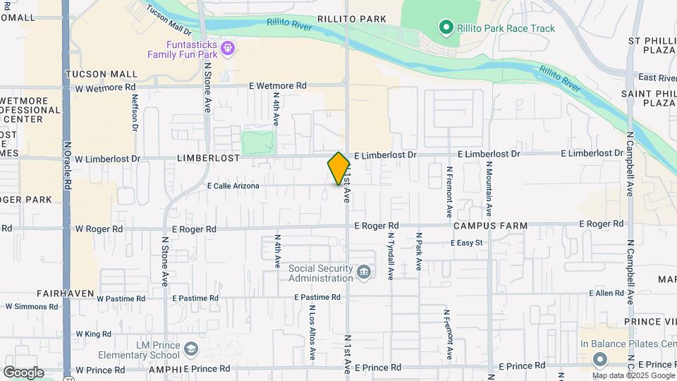 4067 N 1st Ave Map and Location Details