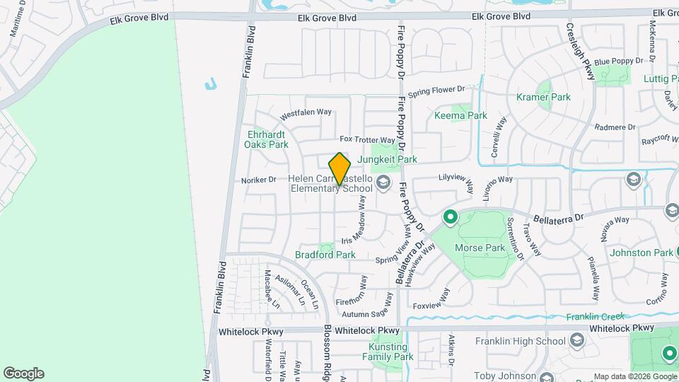 9835 Peters Ranch Way Map and Location Details
