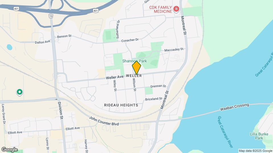 134 Weller Ave Map and Location Details