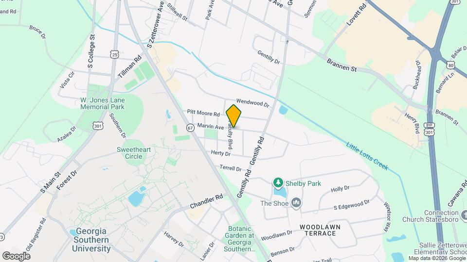 201 Faculty Blvd Mapa y Detalles de la Ubicación