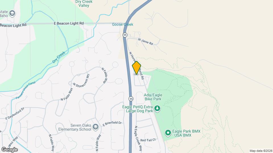2191 N Trail Creek Ln Map and Location Details