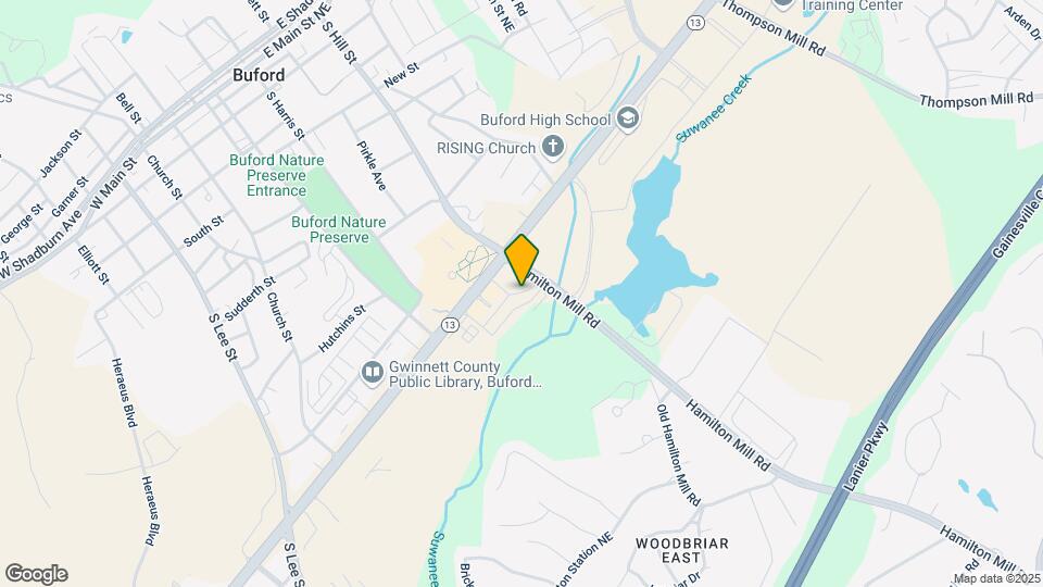 15 Buford Village Walk Map and Location Details