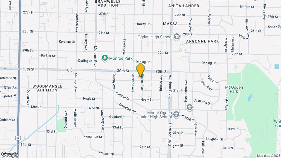 3045 Eccles Ave Mapa y Detalles de la Ubicación