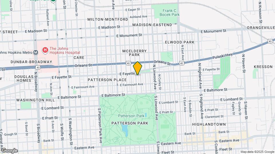 139 N Lakewood Ave Map and Location Details