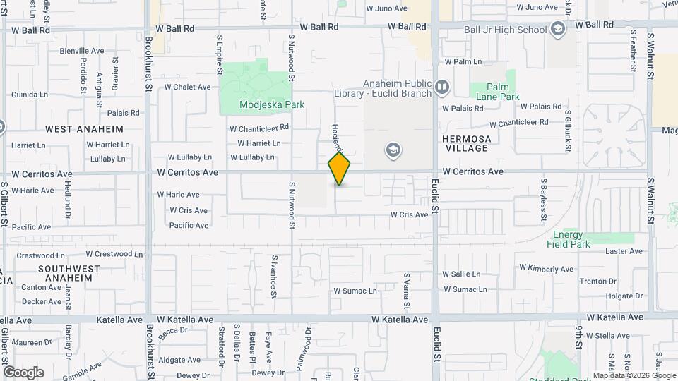 1830 W Bernardy Pl Map and Location Details