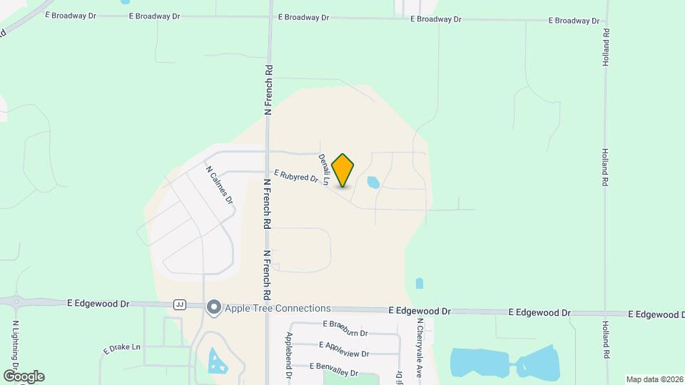 3601 E Rubyred Dr Map and Location Details