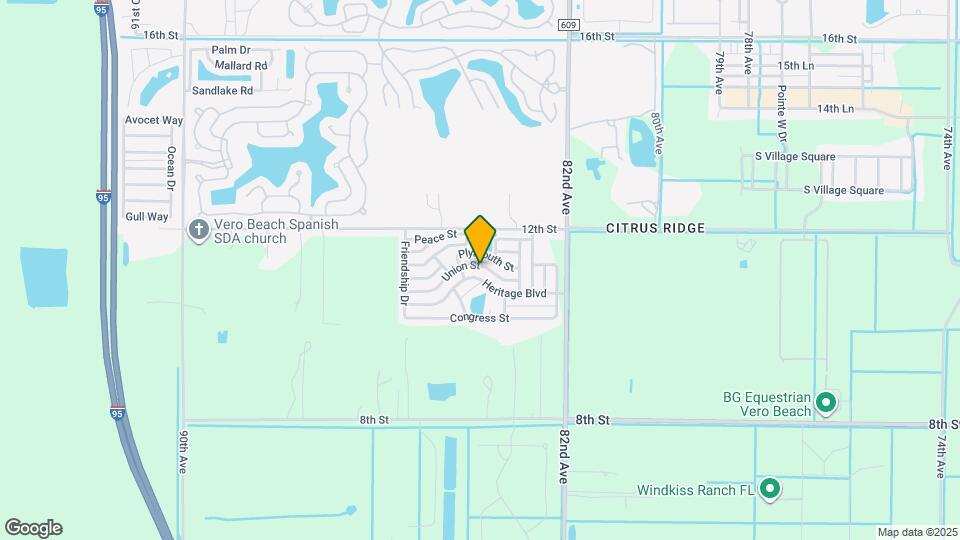 425 Union St Map and Location Details