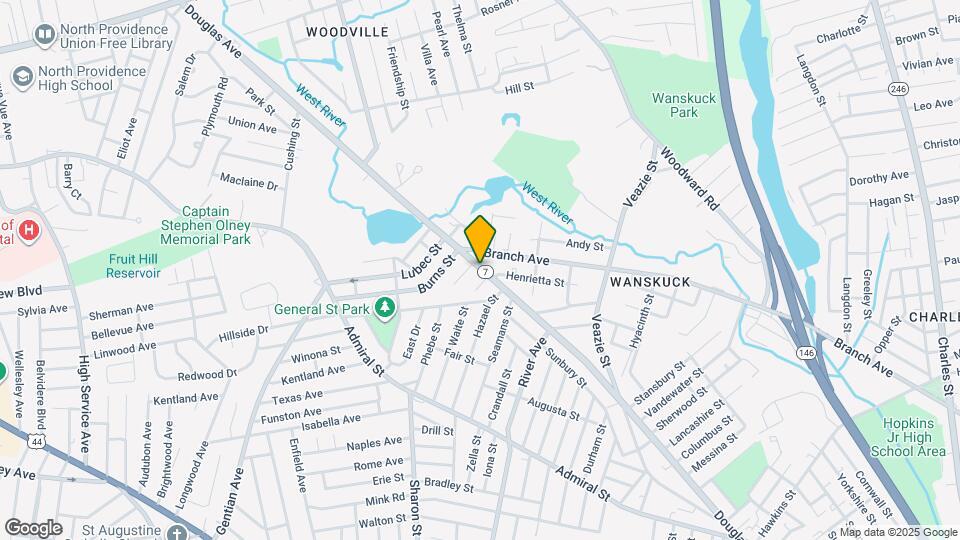 1014 Douglas Ave Map and Location Details