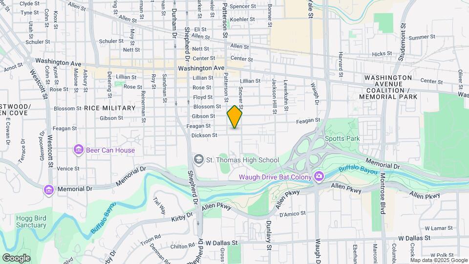 4410 Dickson St Map and Location Details