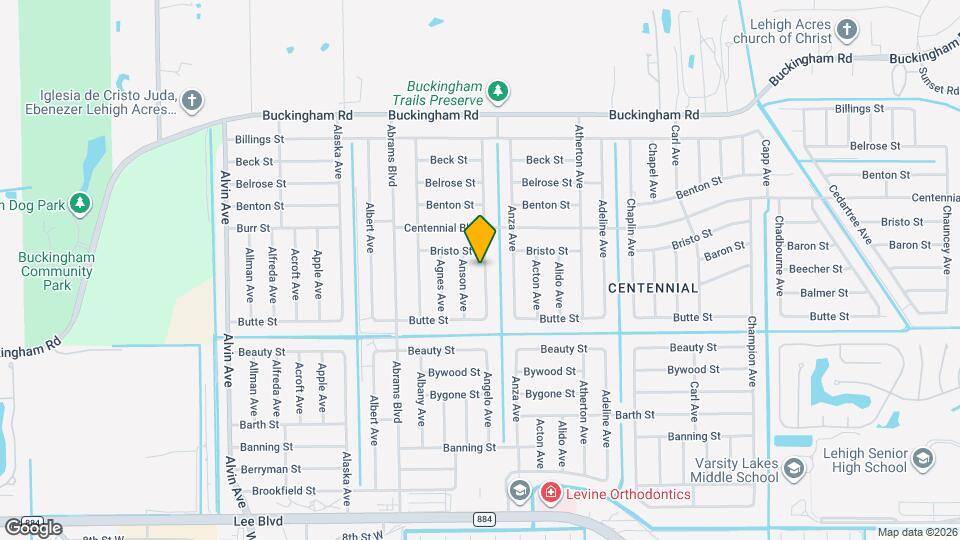 1019 Angelo Ave Map and Location Details