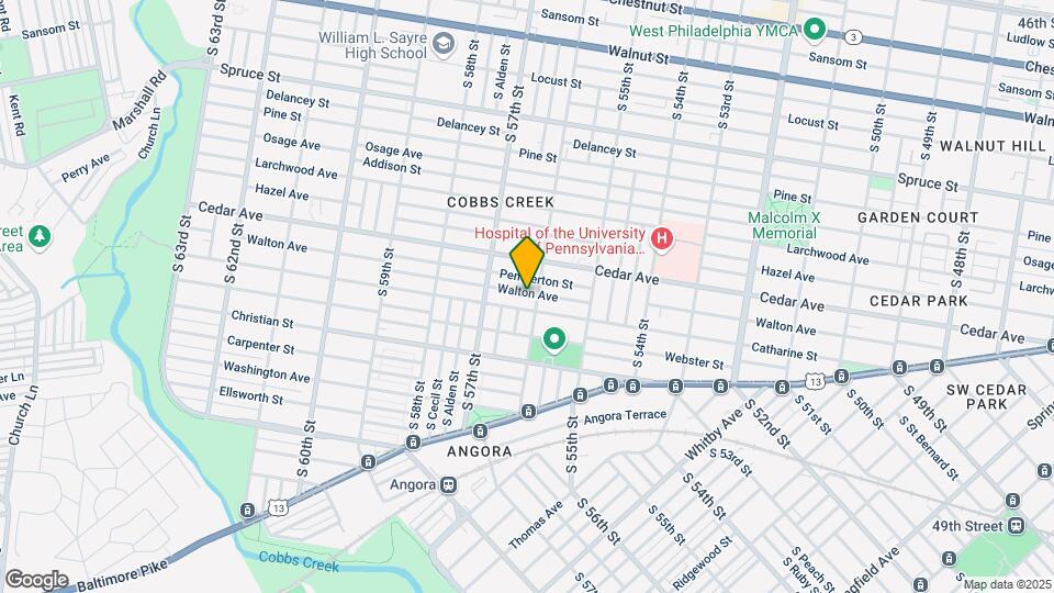 5608 Walton Ave Mapa y Detalles de la Ubicación