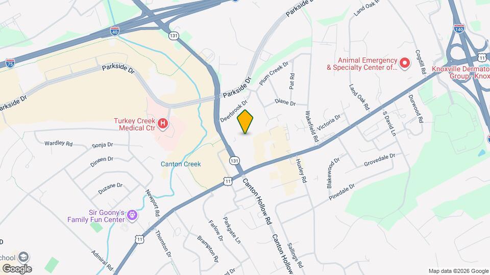 Garrett Turkey Creek Mapa y Detalles de la Ubicación