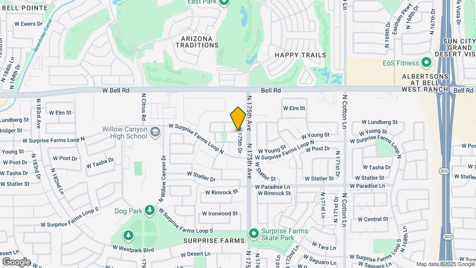 17559 W Bridger St Map and Location Details