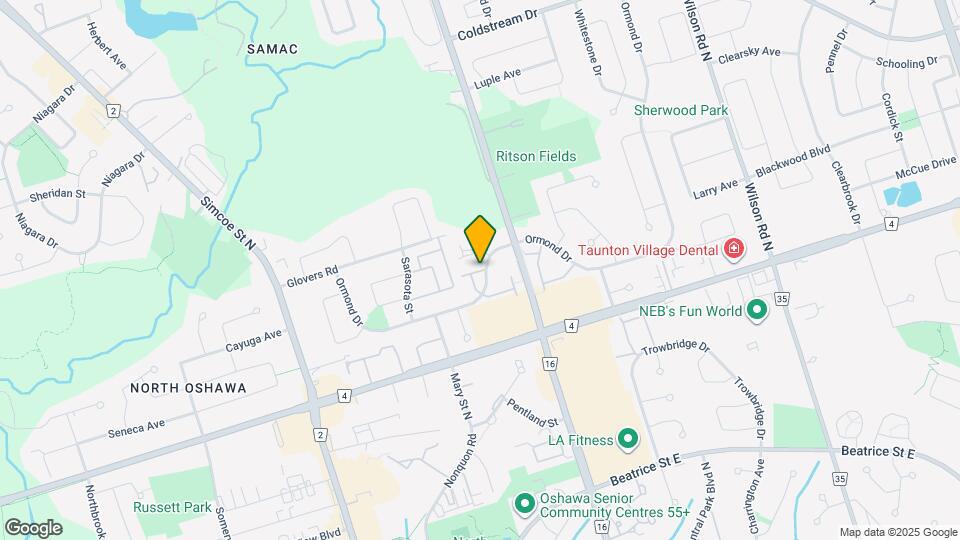 220 Ormond Dr Map and Location Details