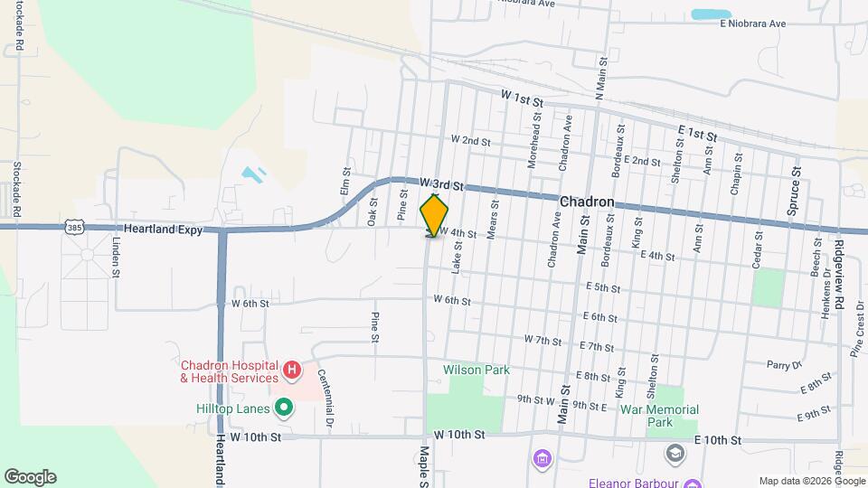 426 Maple St Mapa y Detalles de la Ubicación