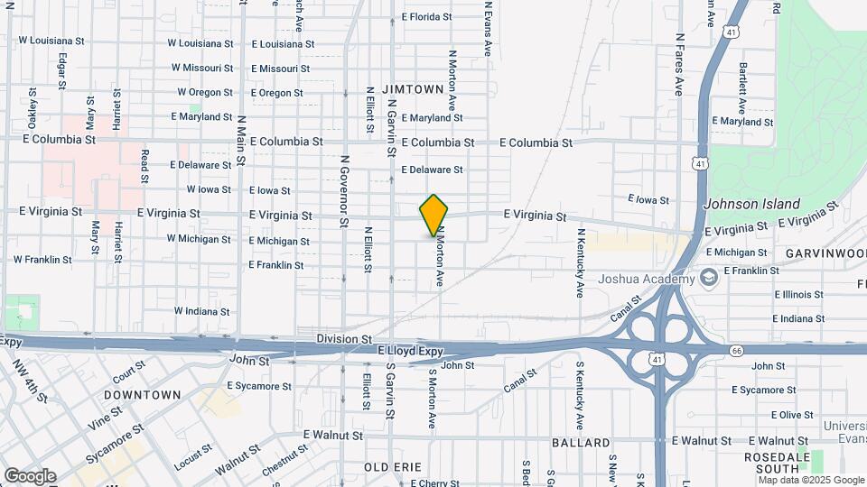 320 N Morton Ave Map and Location Details