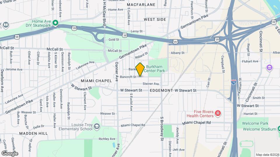 1432-1432 Bancroft St, Unit 1424 Mapa y Detalles de la Ubicación