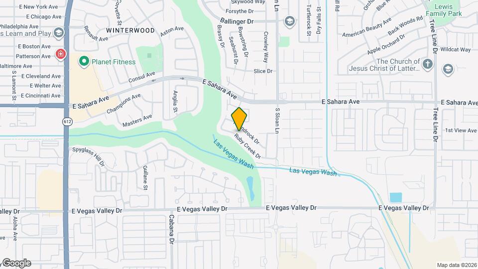 5650 Ruby Creek Dr Map and Location Details