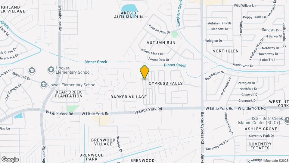 6423 Austinville Dr Map and Location Details