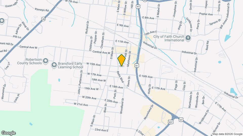 1506 Batts Blvd, Unit Unit 7 Map and Location Details