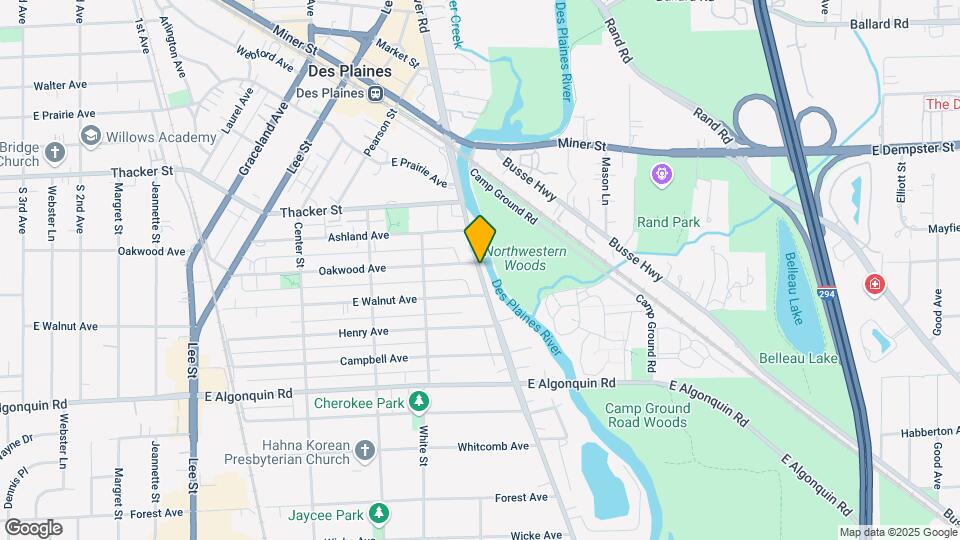 1004 S River Rd Map and Location Details