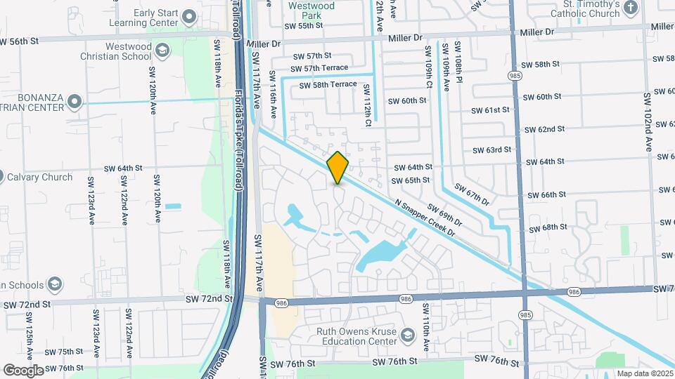 11394 SW 65th St Map and Location Details