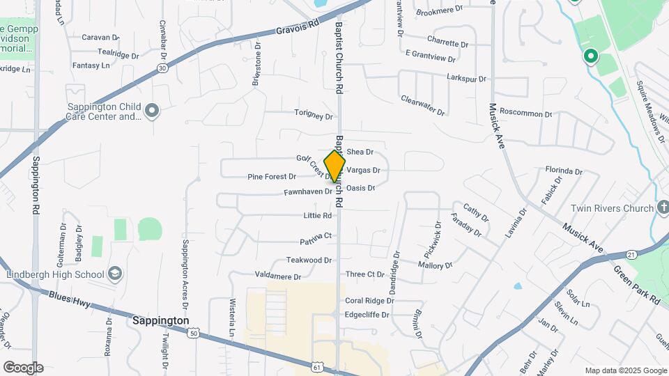 11003 Fawnhaven Dr Map and Location Details