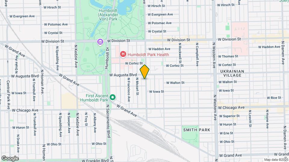 934 N California Ave, Unit 4n Map and Location Details